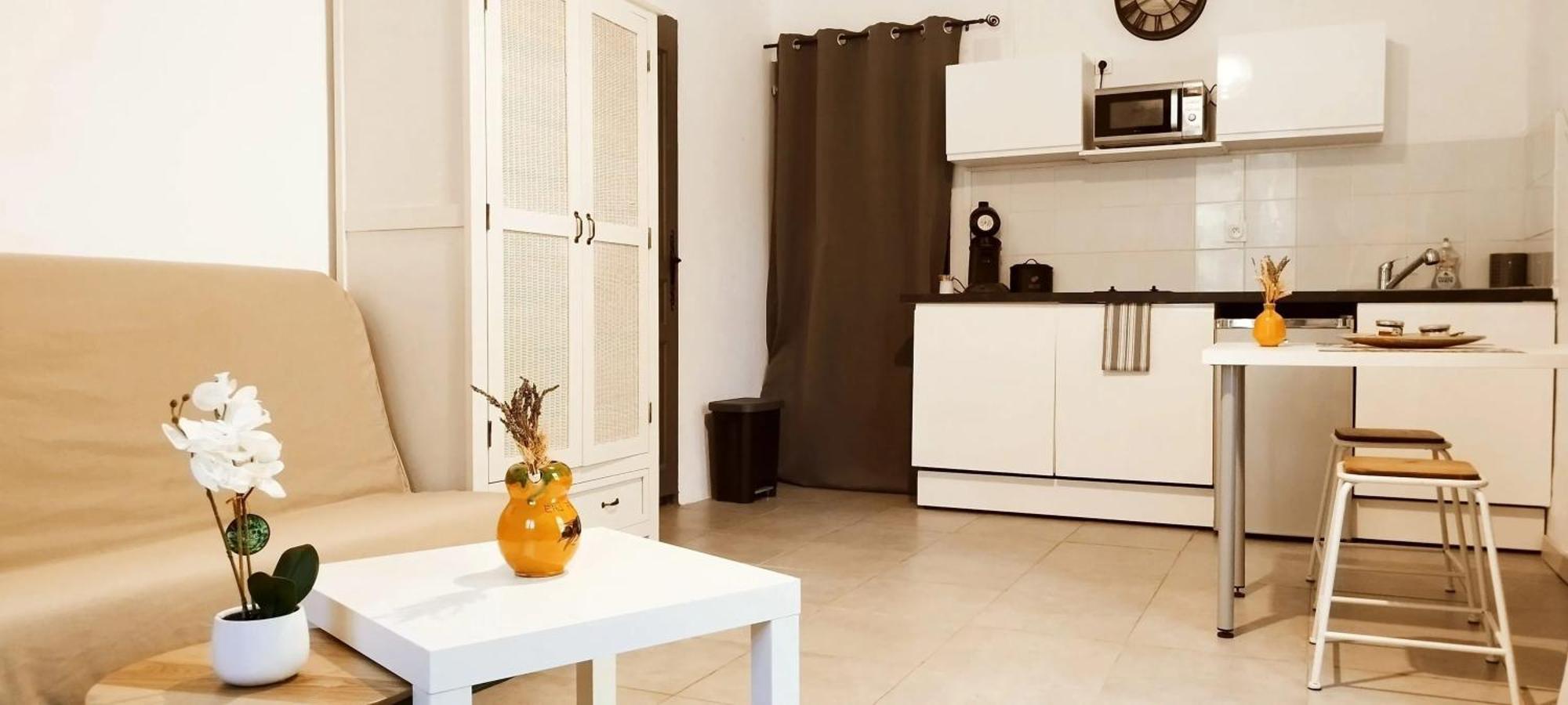 Studio Charmant Dans Un Ancien Moulin Pres D'Orange 30 M² Piscine Orange (Vaucluse) Exterior foto