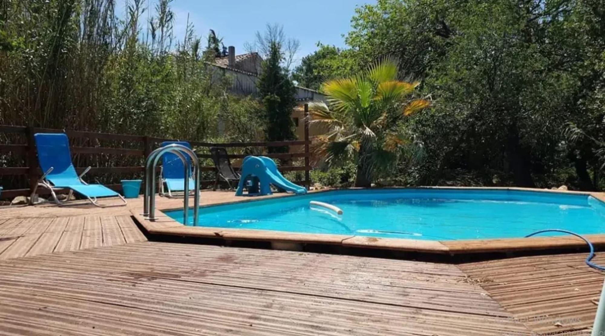 Studio Charmant Dans Un Ancien Moulin Pres D'Orange 30 M² Piscine Orange (Vaucluse) Exterior foto